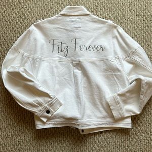 Oversized Fitz Forever Bride jacket size M NwT